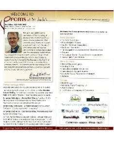 2007 Leaflet for the Proms at St Jude's