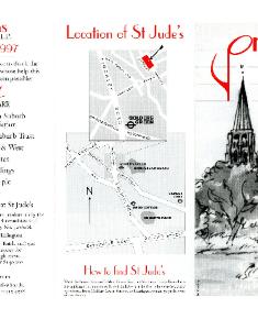 1997 Leaflet for the Proms at St Jude's