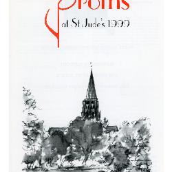 1999 Concert programme for the Proms at St Jude's