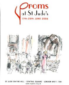 2006 Concert programme for the Proms at St Jude's