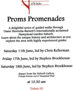 2005 Promenade poster for the Proms at St Jude's