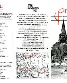 1998 Leaflet for the Proms at St Jude's