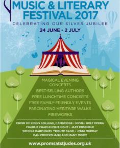 2017 General poster for the Proms at St Jude's