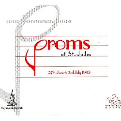 1993 Concert programme for the Proms at St Jude's