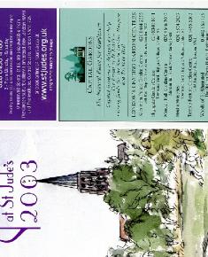 2003 Leaflet for the Proms at St Jude's