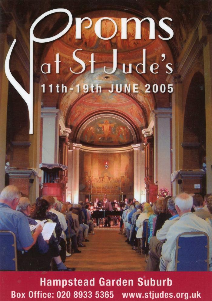 2005 General poster for the Proms at St Jude's