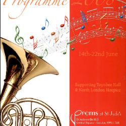 2008 Concert programme for the Proms at St Jude's