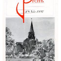 1997 Concert programme for the Proms at St Jude's