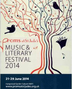 2014 Concert programme for the Proms at St Jude's