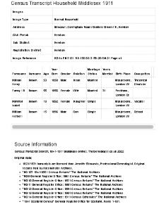 Census 1911 - 13 Corringham Road
