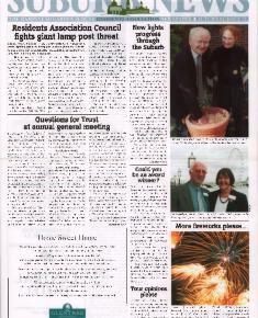 Suburb News Edition 73 Autumn 2001
