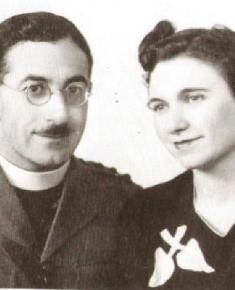 Revered Bornstein and his wife Miriam. 