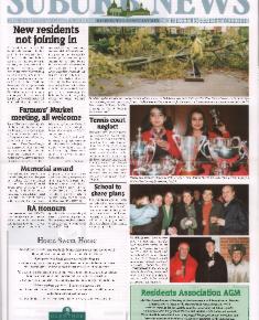 Suburb News Edition 78 Winter 2002-2003