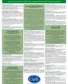 Suburb News Edition 95 Autumn 2007 - Page 13