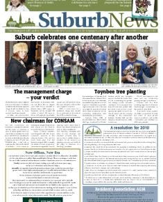 Suburb News Edition 102 Winter 2009 - 2010