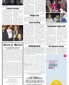 Suburb News Edition 102 Winter 2009 - 2010 - Page 3