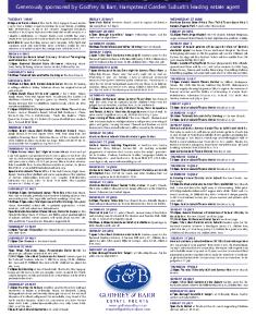 Suburb News Edition 110 Spring 2012 - Page 10