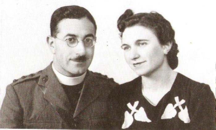 Revered Bornstein and his wife Miriam. 